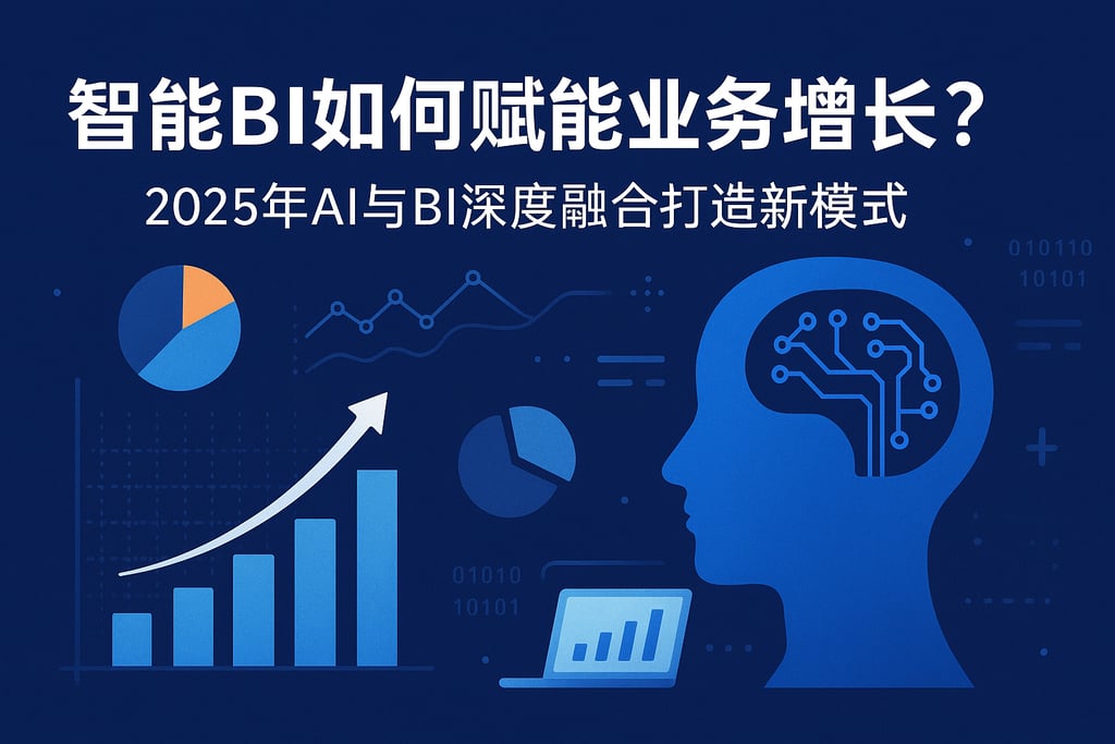 智能BI如何赋能业务增长？2025年AI与BI深度融合打造新模式