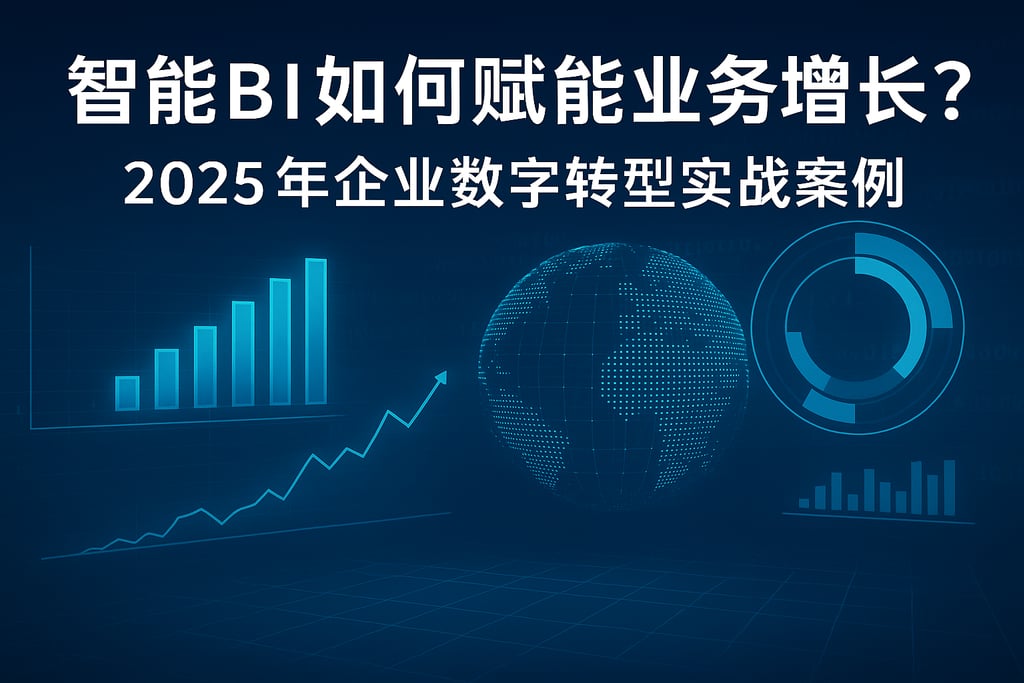 智能BI如何赋能业务增长？2025年企业数字转型实战案例