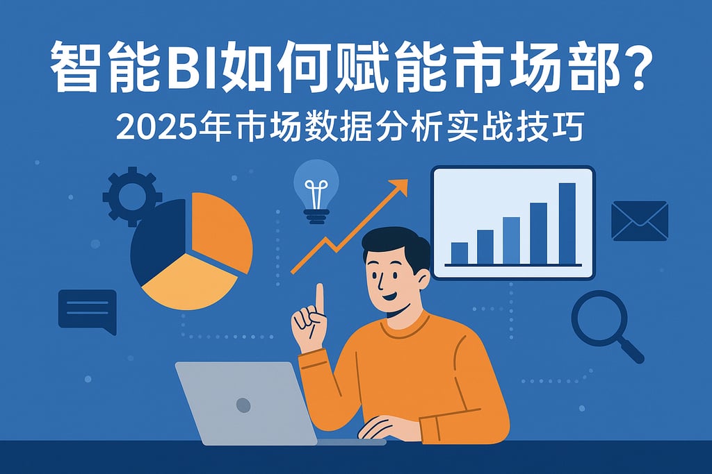 智能BI如何赋能市场部？2025年市场数据分析实战技巧