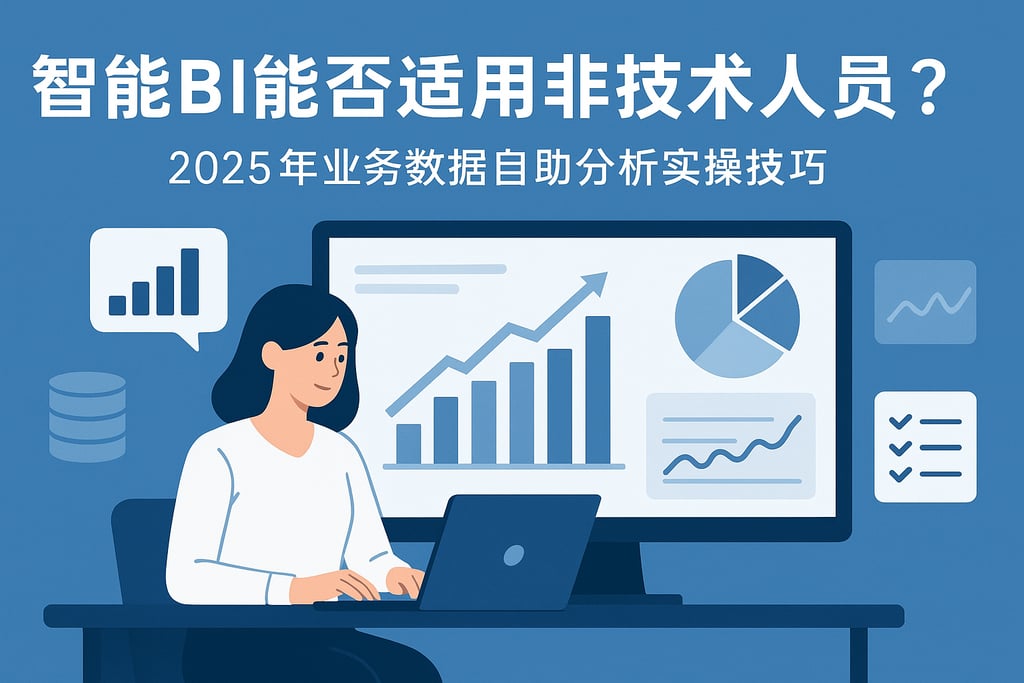智能BI能否适用非技术人员？2025年业务数据自助分析实操技巧