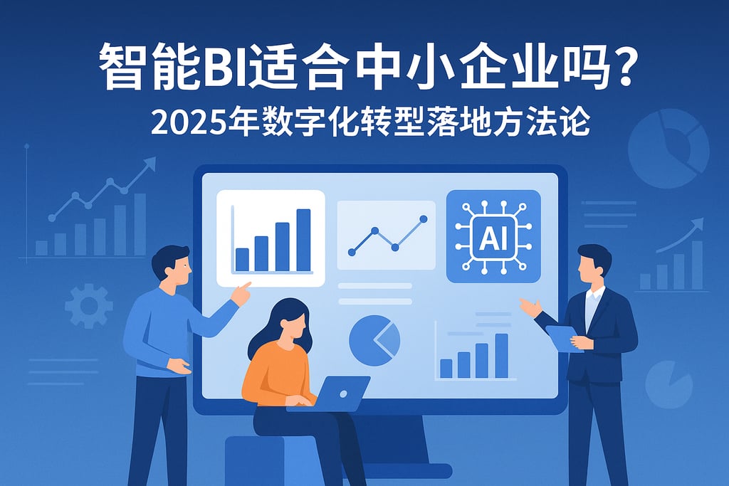智能BI适合中小企业吗？2025年数字化转型落地方法论