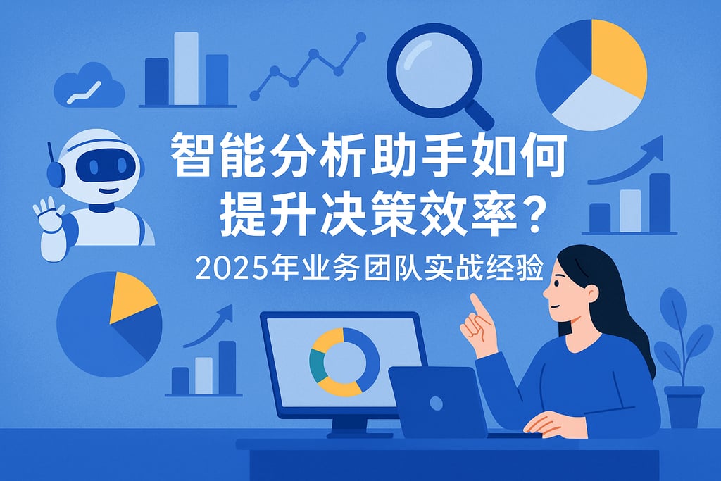 智能分析助手如何提升决策效率？2025年业务团队实战经验