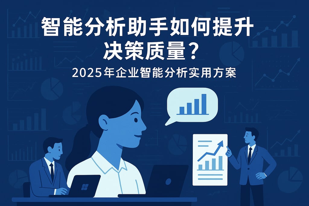 智能分析助手如何提升决策质量？2025年企业智能分析实用方案