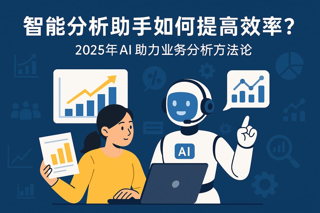 智能分析助手如何提高效率？2025年AI助力业务分析方法论