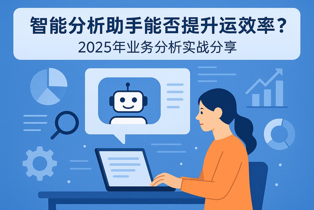 智能分析助手能否提升运营效率？2025年业务分析实战分享