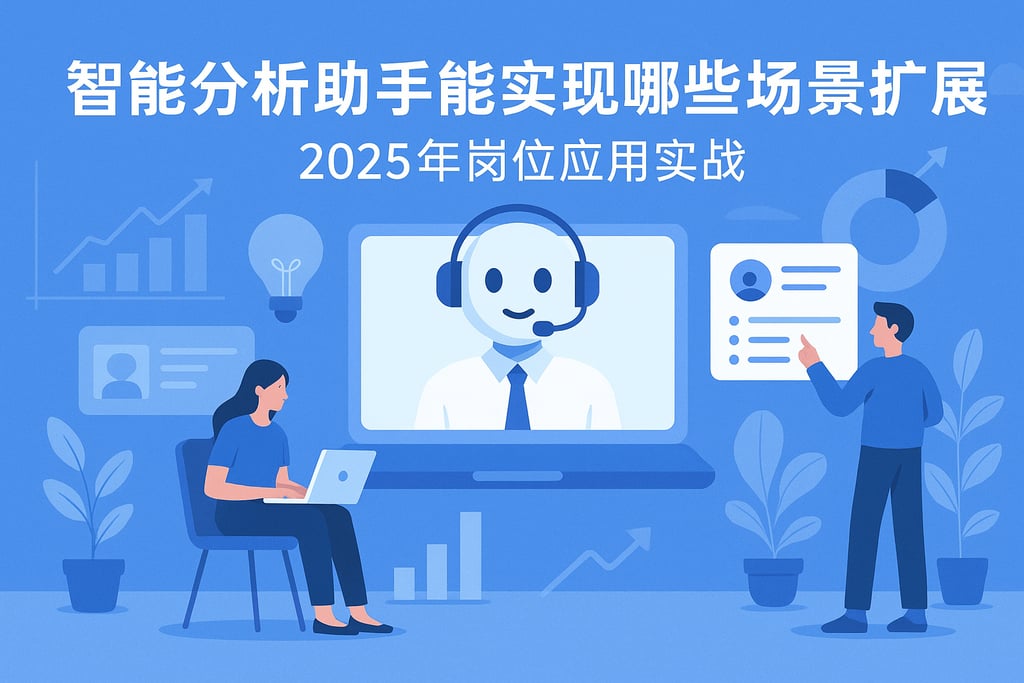 智能分析助手能实现哪些场景扩展？2025年岗位应用实战