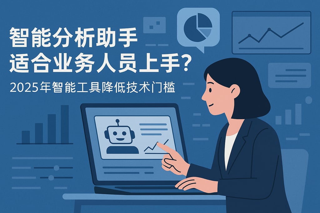 智能分析助手适合业务人员上手吗？2025年智能工具降低技术门槛