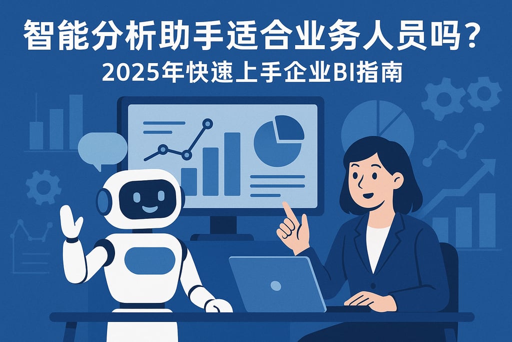 智能分析助手适合业务人员吗？2025年快速上手企业BI指南