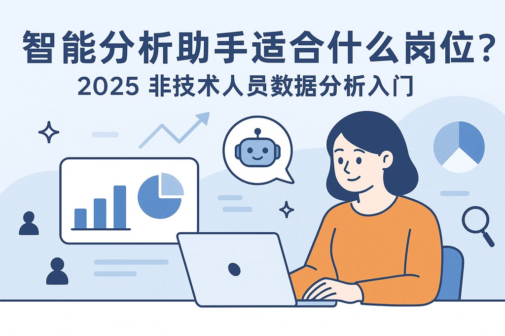 智能分析助手适合什么岗位？2025年非技术人员数据分析入门