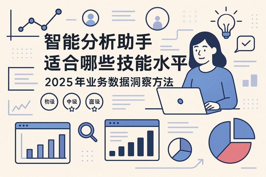 智能分析助手适合哪些技能水平？2025年业务数据洞察方法
