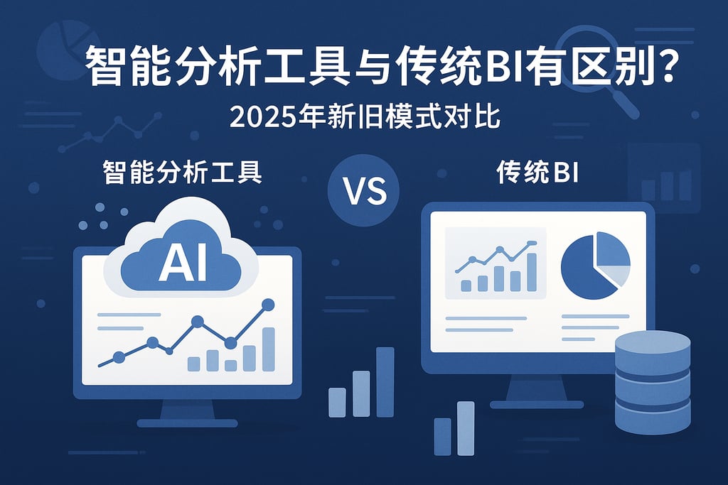 智能分析工具与传统BI有何区别？2025年新旧模式对比