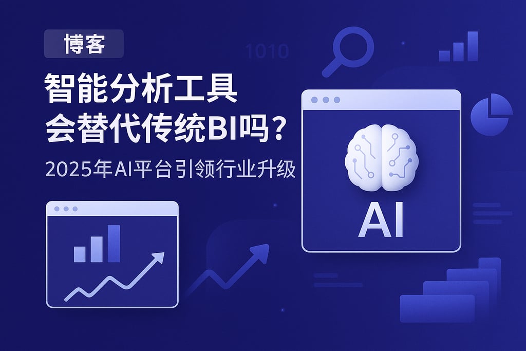 智能分析工具会替代传统BI吗？2025年AI平台引领行业升级