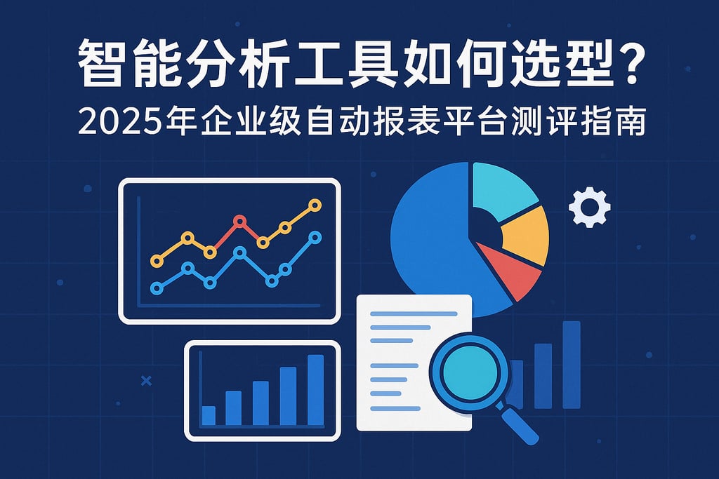 智能分析工具如何选型？2025年企业级自动报表平台测评指南