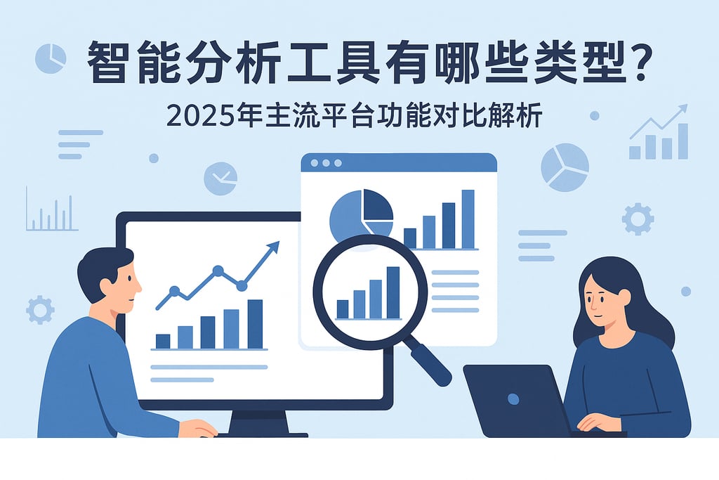 智能分析工具有哪些类型？2025年主流平台功能对比解析