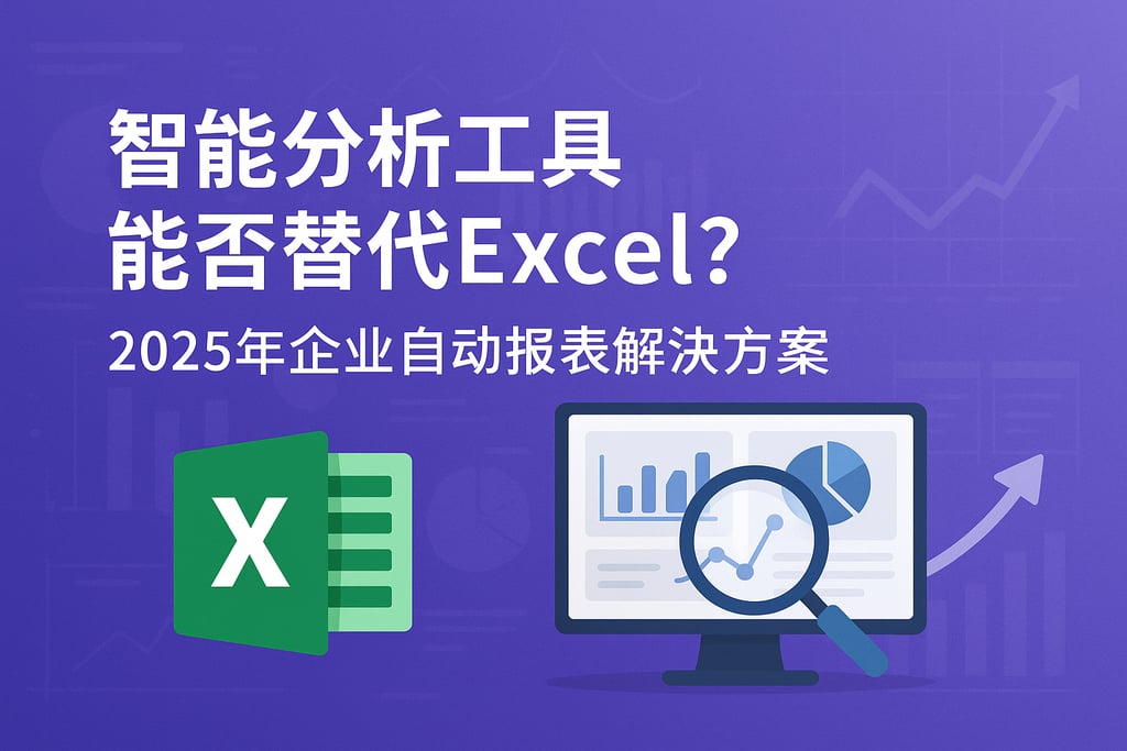 智能分析工具能否替代Excel？2025年企业自动报表解决方案