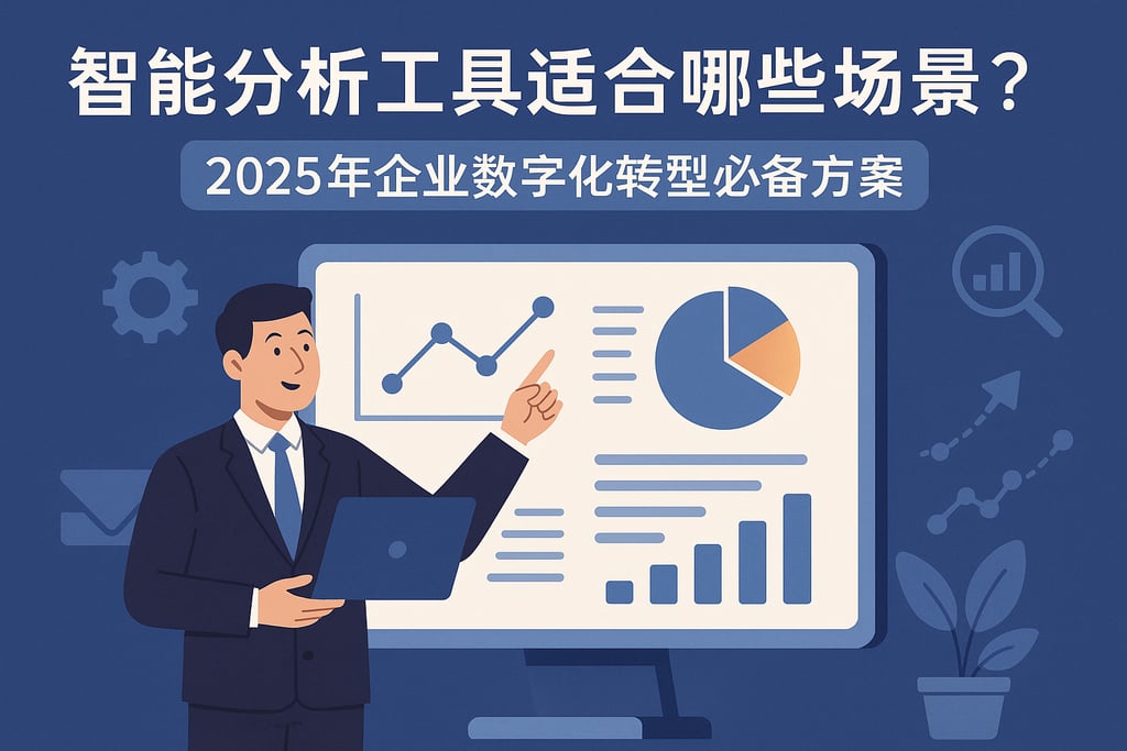 智能分析工具适合哪些场景？2025年企业数字化转型必备方案