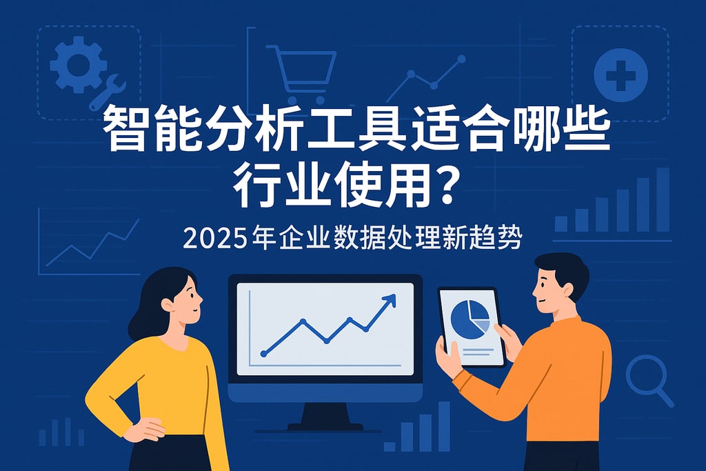 智能分析工具适合哪些行业使用？2025年企业数据处理新趋势
