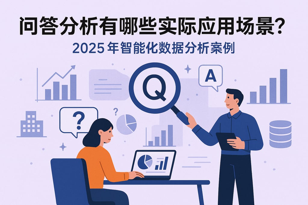 问答分析有哪些实际应用场景？2025年智能化数据分析案例