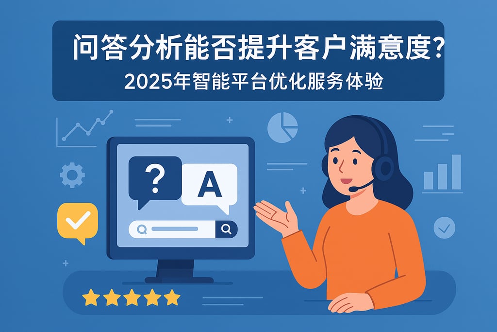 问答分析能否提升客户满意度？2025年智能平台优化服务体验