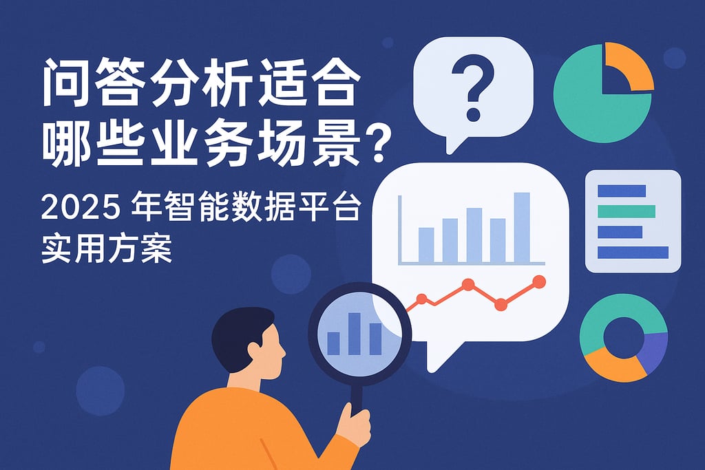 问答分析适合哪些业务场景？2025年智能数据平台实用方案