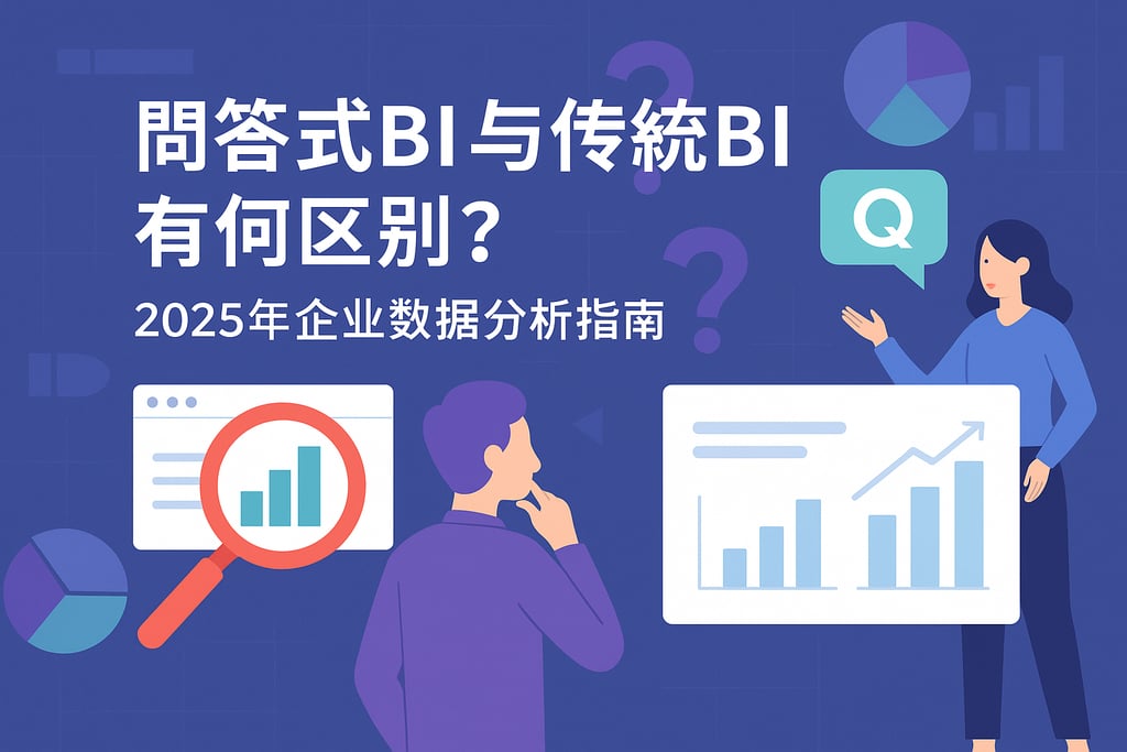 问答式BI与传统BI有何区别？2025年企业数据分析指南