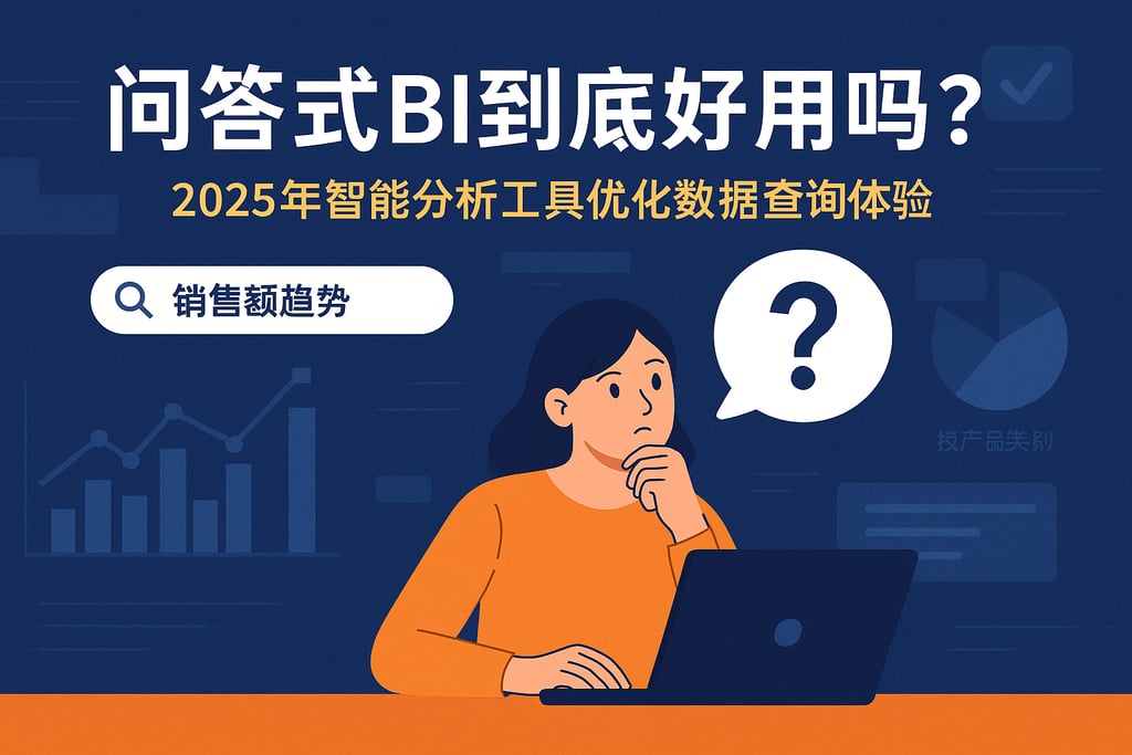问答式BI到底好用吗？2025年智能分析工具优化数据查询体验