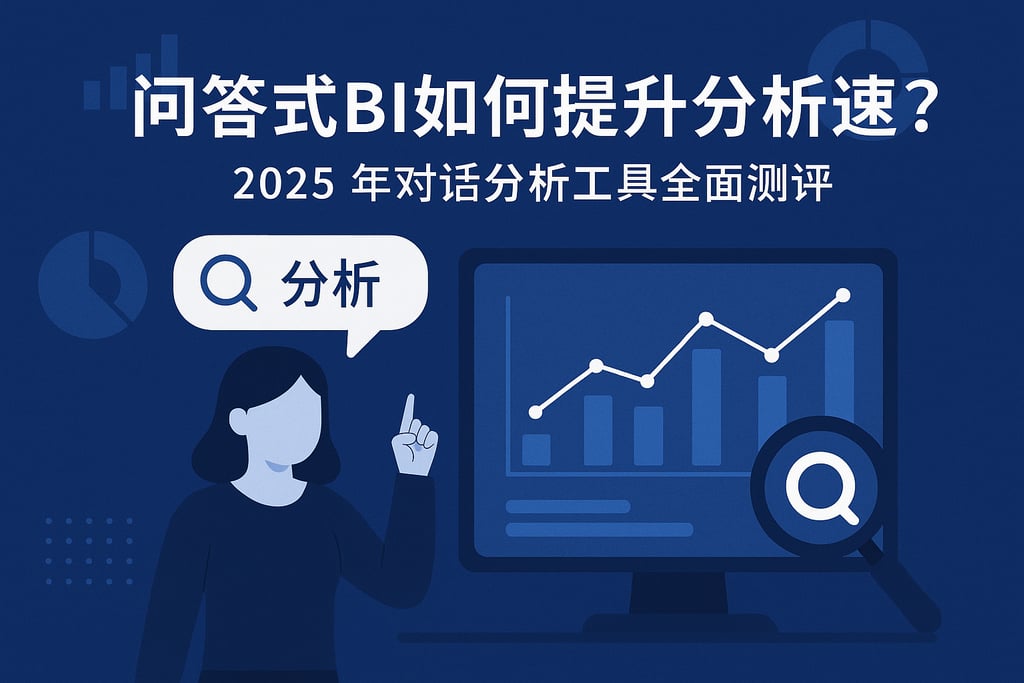 问答式BI如何提升分析速度？2025年对话分析工具全面测评
