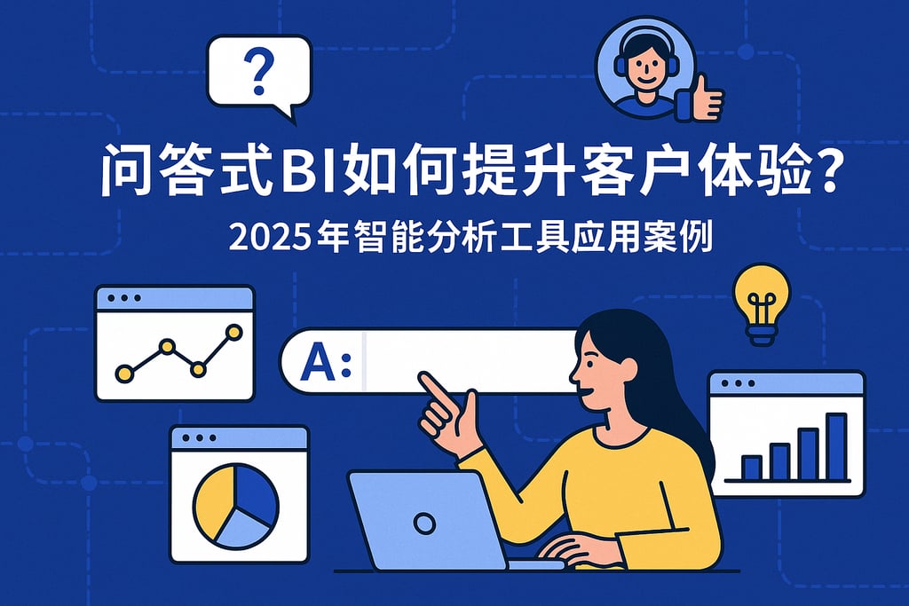 问答式BI如何提升客户体验？2025年智能分析工具应用案例