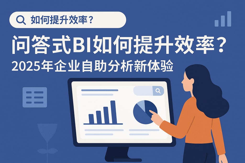 问答式BI如何提升效率？2025年企业自助分析新体验