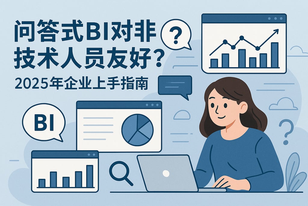 问答式BI对非技术人员友好吗？2025年企业上手指南
