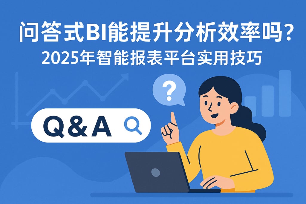 问答式BI能提升分析效率吗？2025年智能报表平台实用技巧