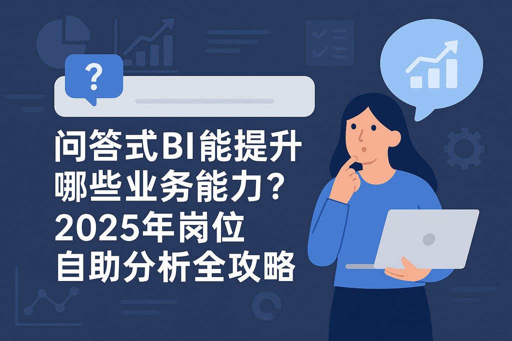问答式BI能提升哪些业务能力？2025年岗位自助分析全攻略