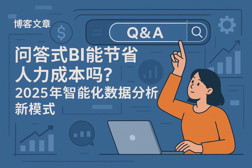 问答式BI能节省人力成本吗？2025年智能化数据分析新模式