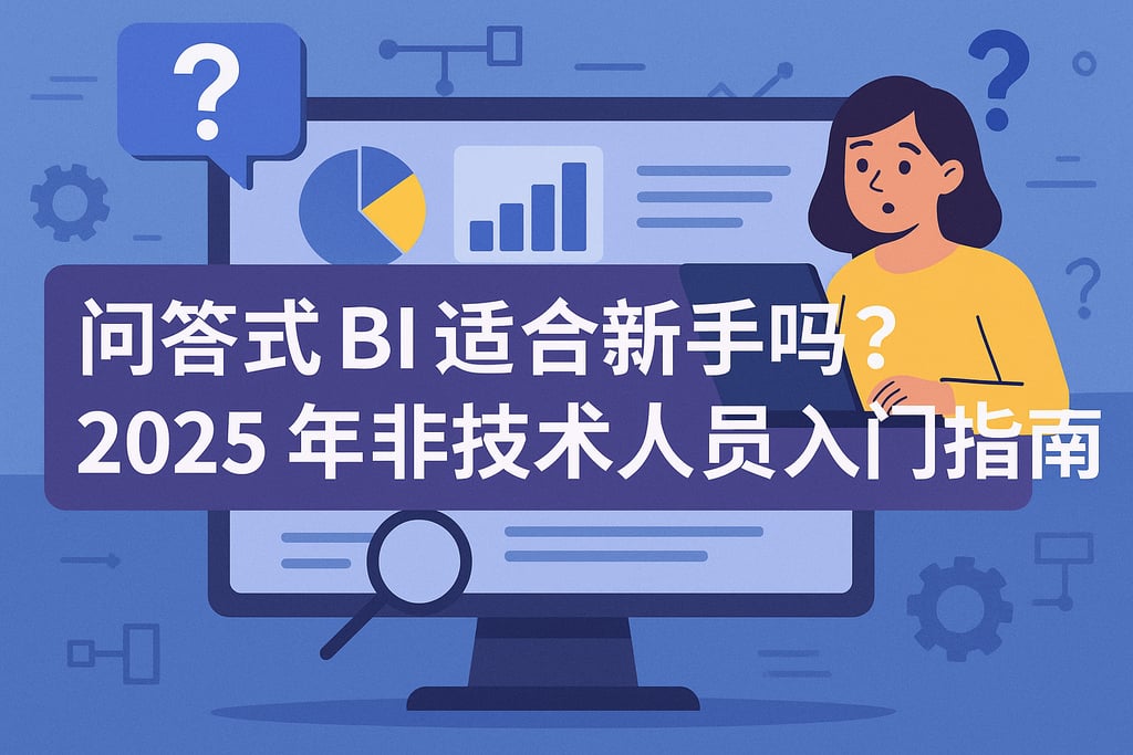 问答式BI适合新手吗？2025年非技术人员入门指南