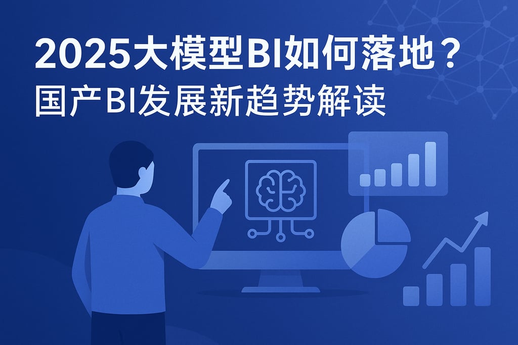 2025大模型BI如何落地？国产BI发展新趋势解读