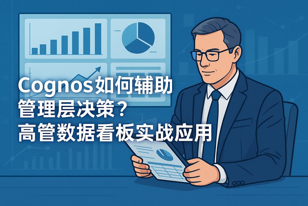 Cognos如何辅助管理层决策？高管数据看板实战应用