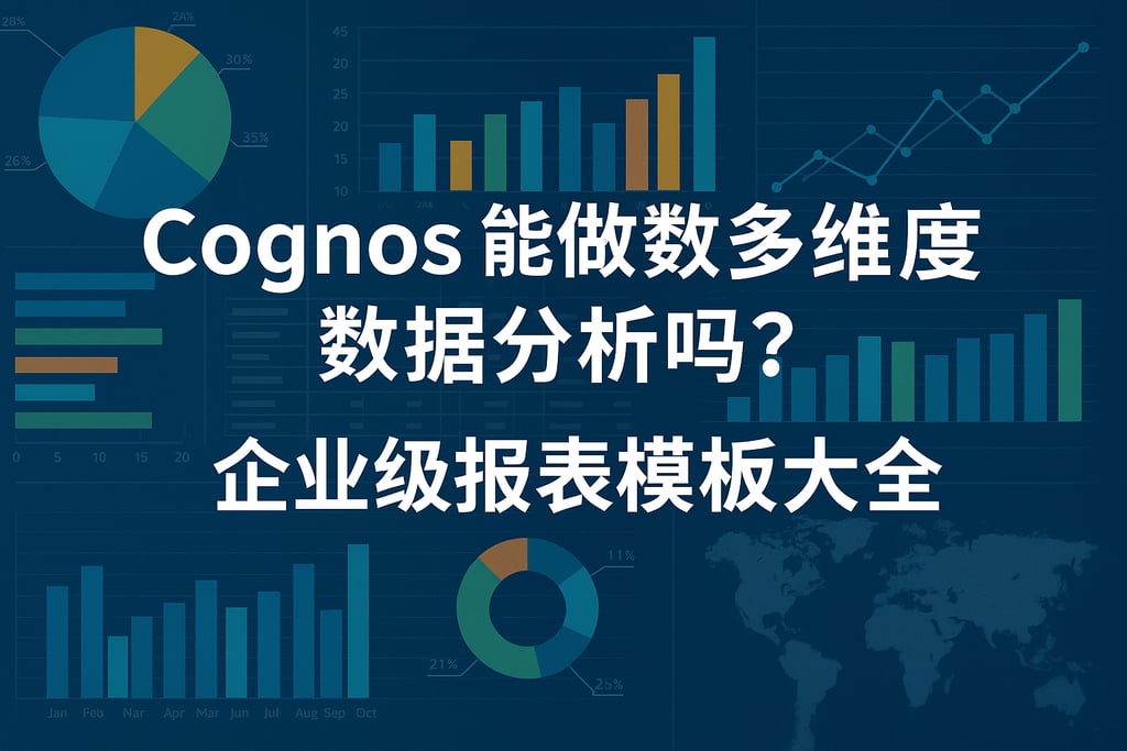 Cognos能做多维度数据分析吗？企业级报表模板大全