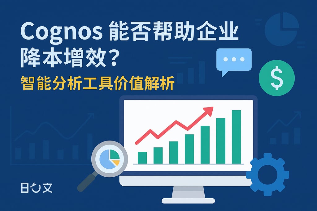Cognos能否帮助企业降本增效？智能分析工具价值解析