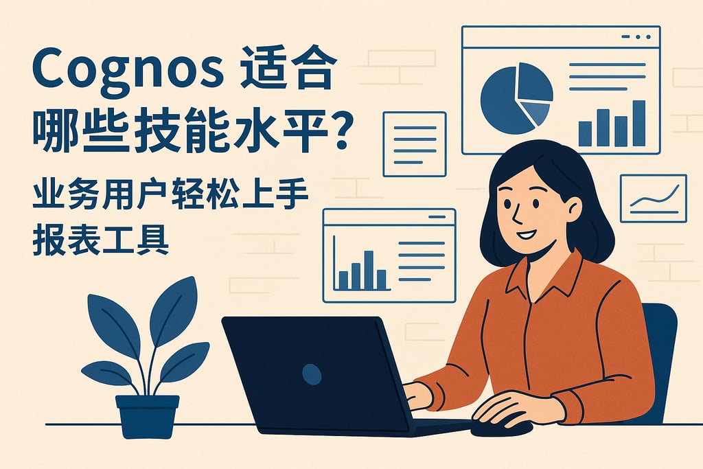 Cognos适合哪些技能水平？业务人员轻松上手报表工具