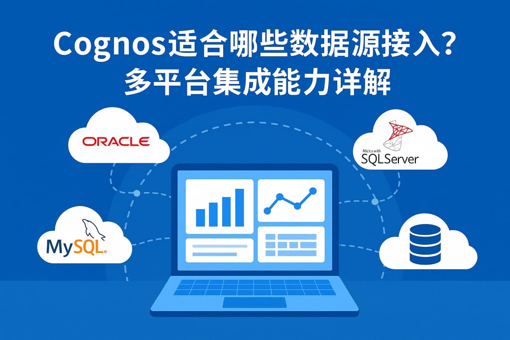 Cognos适合哪些数据源接入？多平台集成能力详解