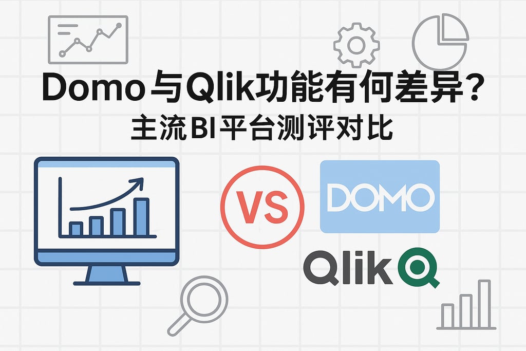 Domo与Qlik功能有何差异？主流BI平台测评对比