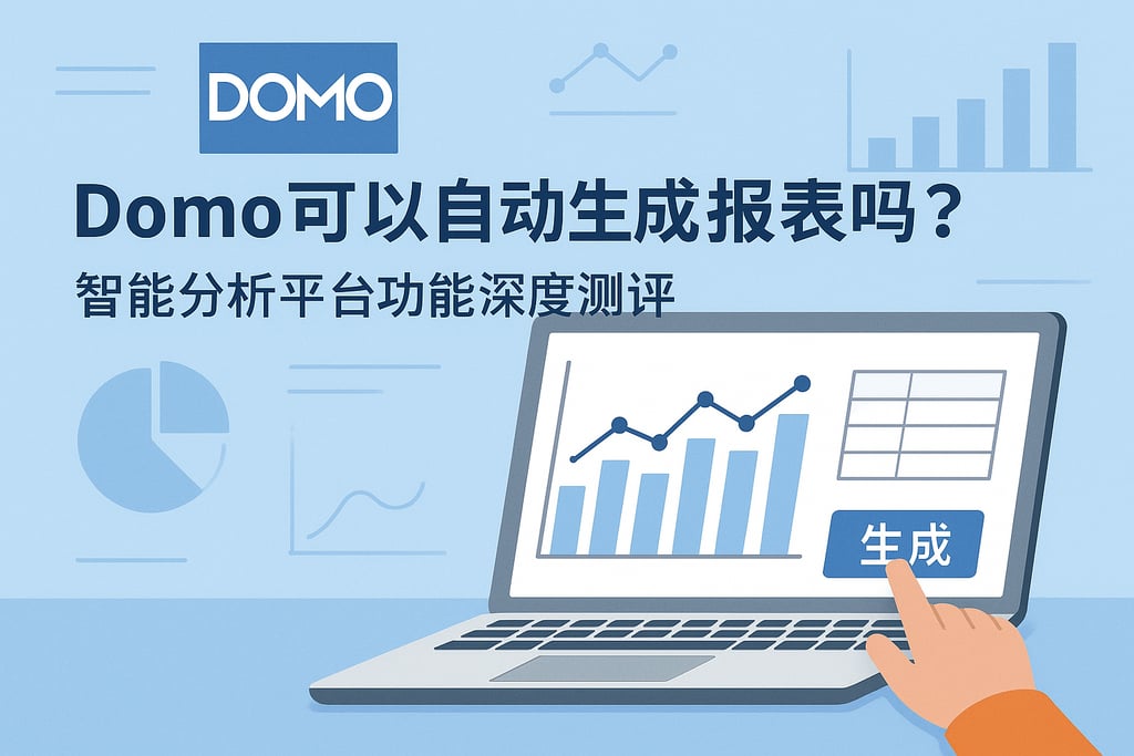 Domo可以自动生成报表吗？智能分析平台功能深度评测