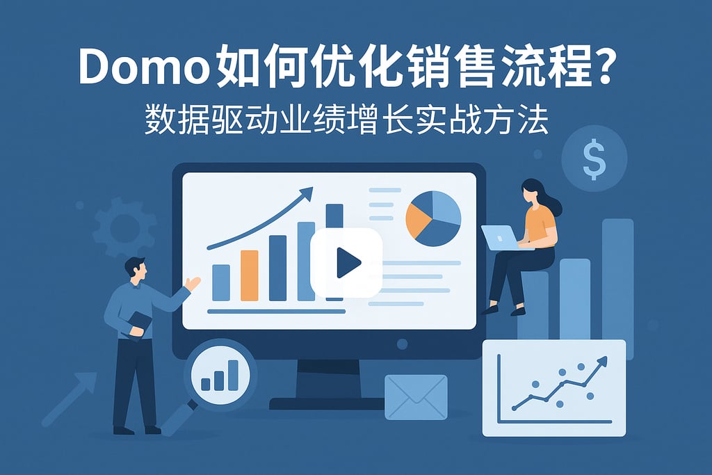 Domo如何优化销售流程？数据驱动业绩增长实战方法
