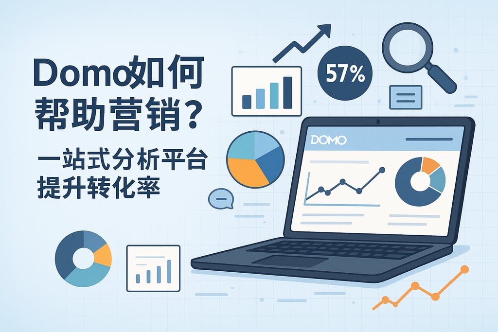 Domo如何帮助市场营销？一站式分析平台提升转化率