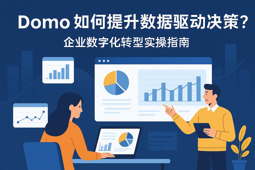 Domo如何提升数据驱动决策？企业数字化转型实操指南