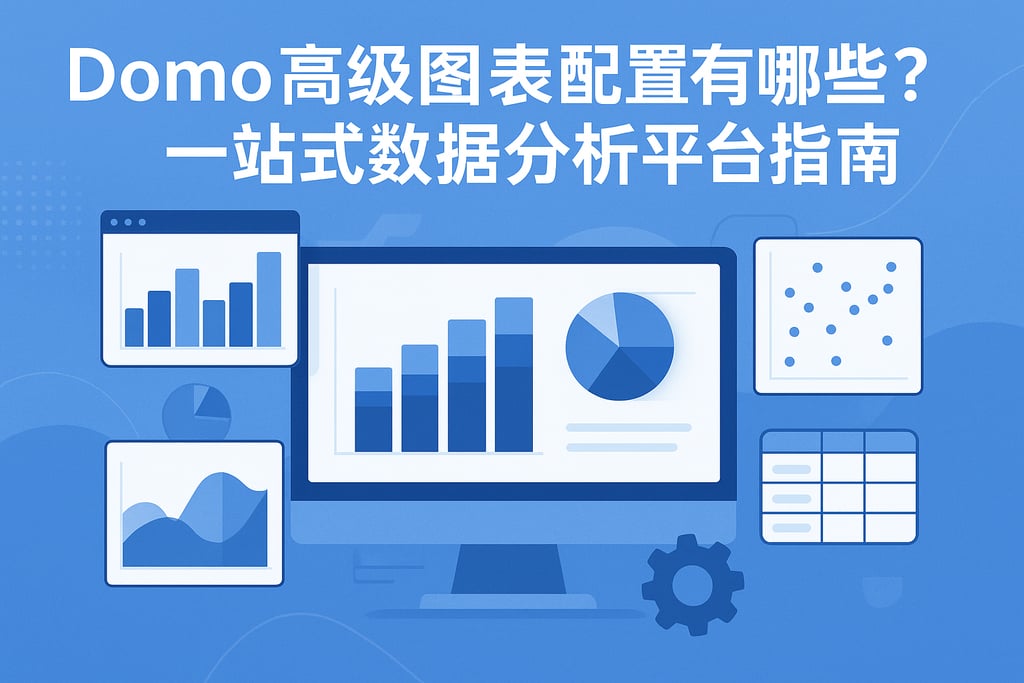 Domo有哪些高级图表配置？一站式数据分析平台指南