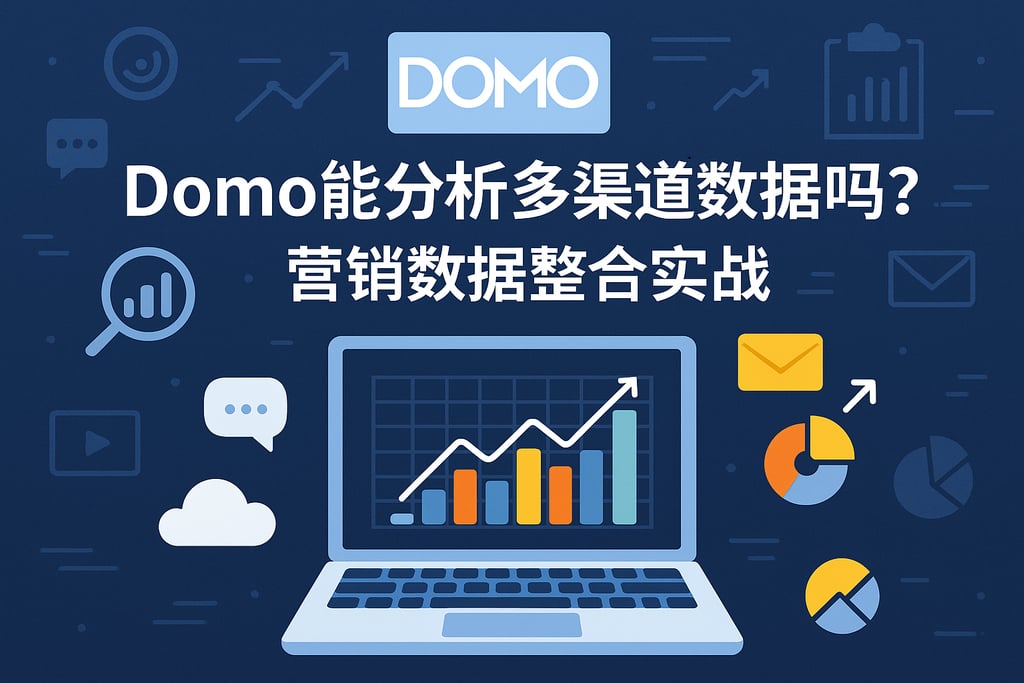 Domo能分析多渠道数据吗？营销数据整合实战
