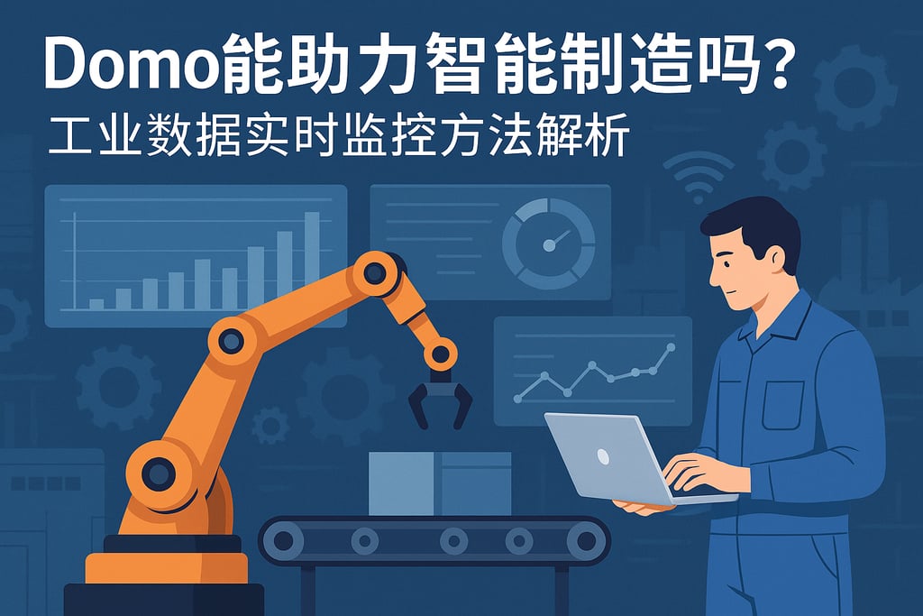 Domo能助力智能制造吗？工业数据实时监控方法解析