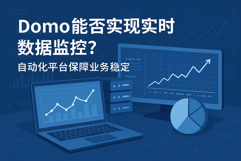 Domo能否实现实时数据监控？自动化平台保障业务稳定