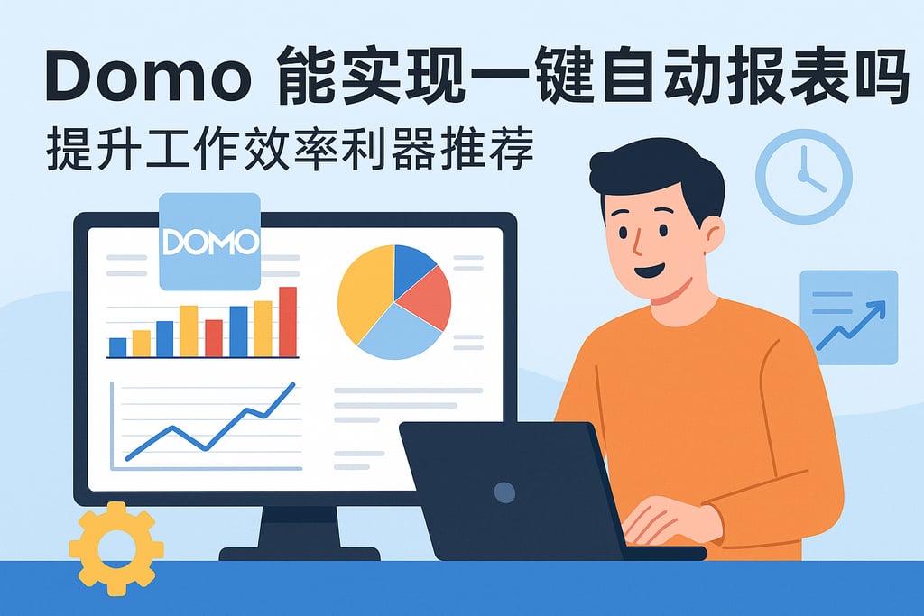 Domo能实现一键自动报表吗？提升工作效率利器推荐